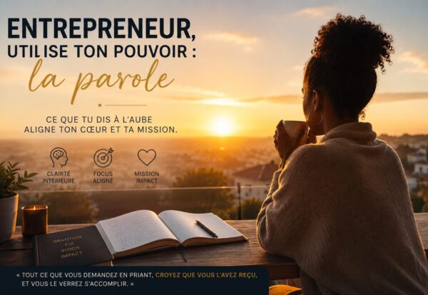 Entrepreneur, utilise ton pouvoir : la parole